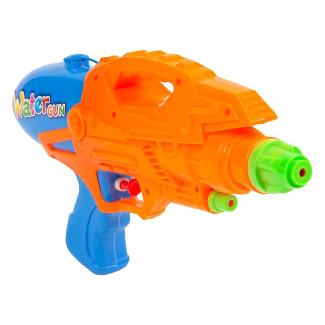 Pistol de Apa din Plastic Bleu Galben 28cm 4