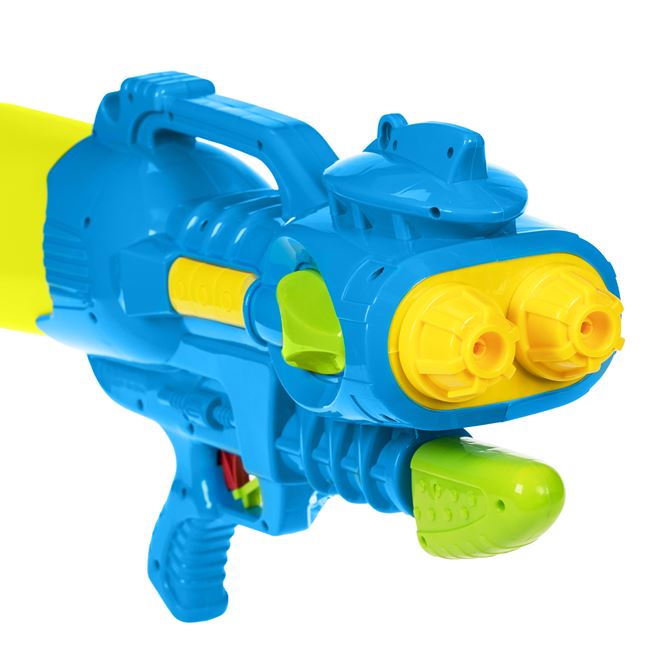 Pistol de Apa din Plastic Bleu Galben 60cm 2
