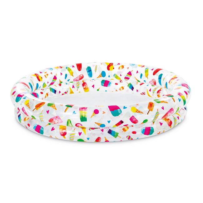 Piscina cu Model Flamingo Fructe pentru Copii Ø1.22m x 0.25cm - Intex 3