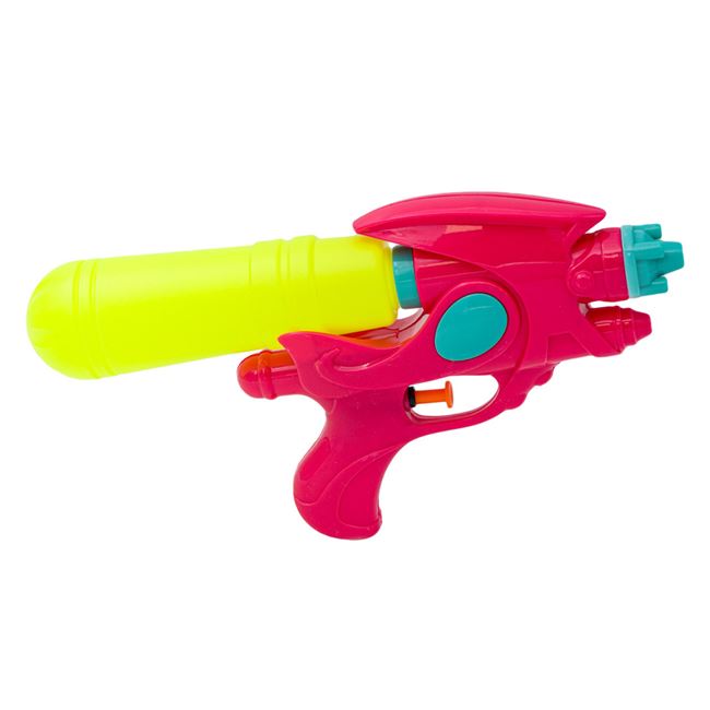 Pistol de Apa din Plastic Colorat 25cm 2