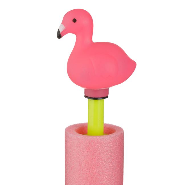 Pistol de Apa din Spuma Roz Flamingo 26cm 2
