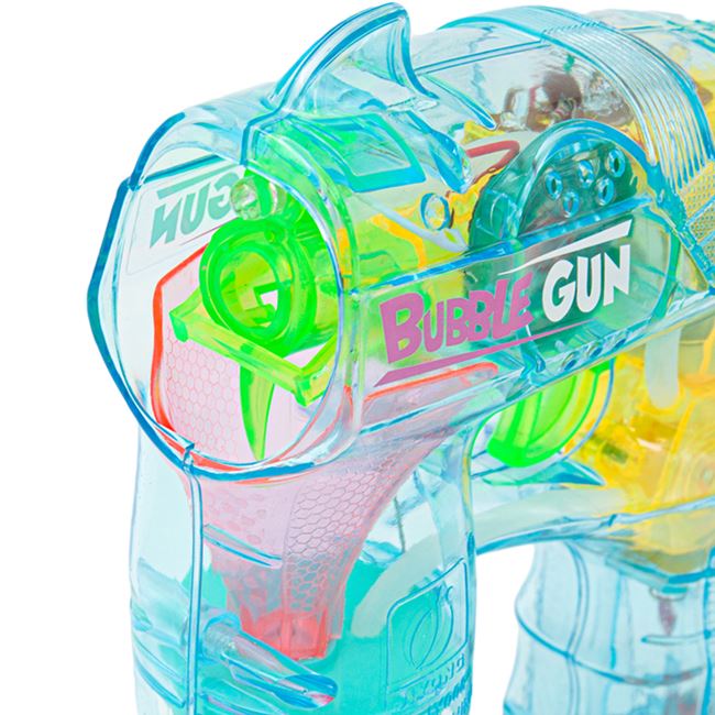 Pistol Baloane de Sapun Transparent cu Lumina & Sunet 2