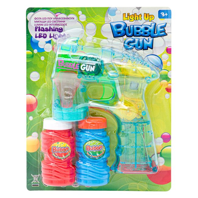 Pistol Baloane de Sapun Transparent cu Lumina & Sunet 3