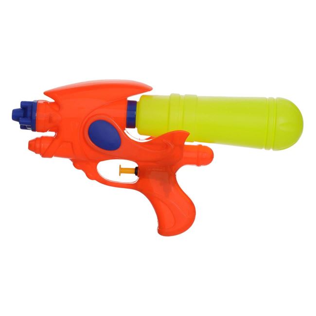 Pistol de Apa din Plastic Bleu Portocaliu 26cm 2