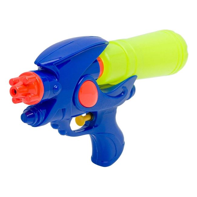 Pistol de Apa din Plastic Bleu Portocaliu 26cm 3