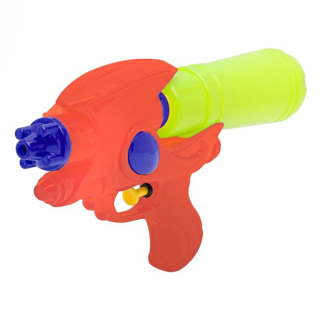 Pistol de Apa din Plastic Bleu Portocaliu 26cm 4