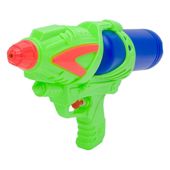 Pistol de Apa din Plastic Bleu Verde 32cm 2