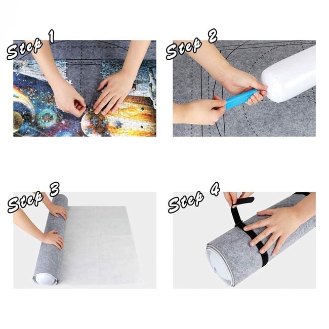 Covoras pentru Depozitarea Puzzle-ului (pana la 1500 Bucati) & Geanta 2