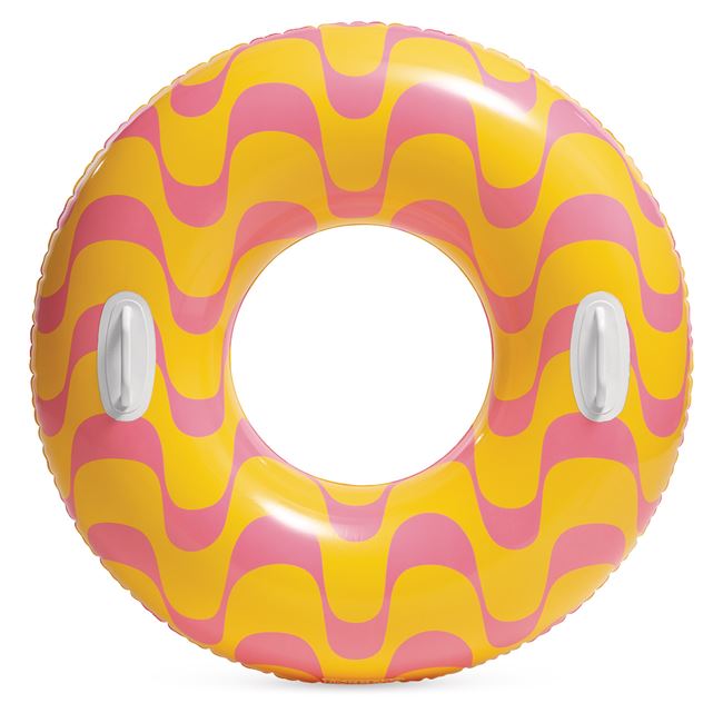 Colac Gonflabil Colorat cu Manere Ø91cm - Intex 2