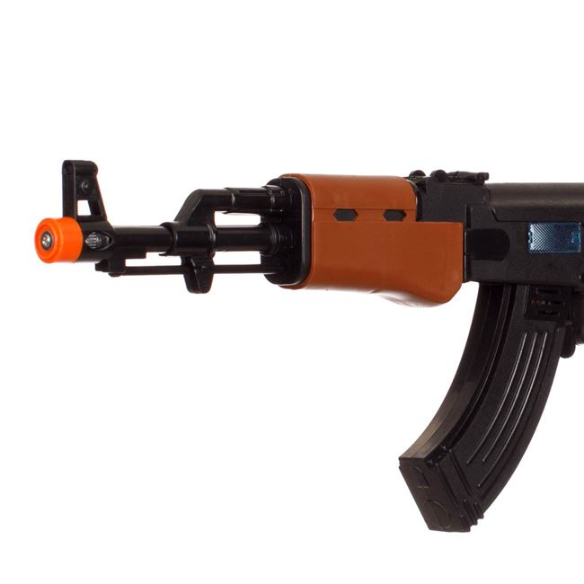 Arma Jucarie Kalashnikov cu Efecte Sonore & Lumina 4