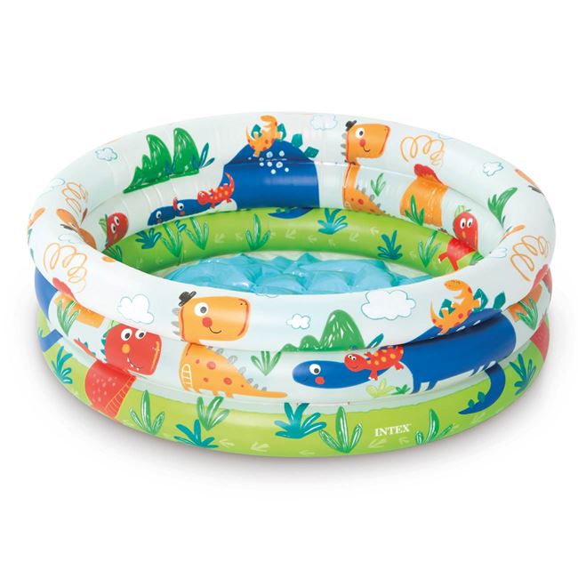 Piscina cu Model Dinozauri pentru Copii Ø61x22cm - Intex 2