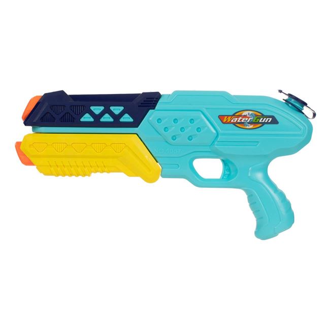 Pistol de Apa Albastru Galben din Plastic 32cm 2
