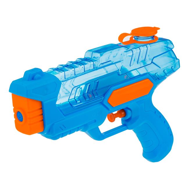 Pistol de Apa din Plastic Albastru Portocaliu 20.5cm 2