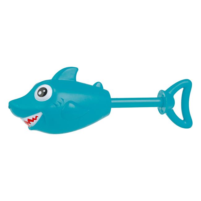Pistol de Apa de Culoare Roz Portocalie Bleu & 3 Modele Pesti 20cm 5