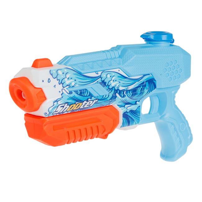 Pistol de Apa Bleu Portocaliu Graffiti 30cm 2