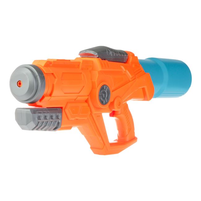 Pistol de Apa Bleu Portocaliu din Plastic 58cm 2