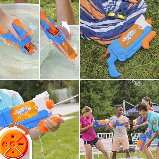 Arma Nerf Suer Soaker Flip Fill - Hasbro 4