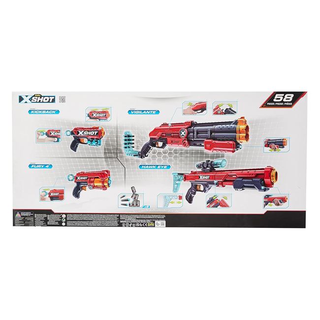 Set Arme cu Cartuse Diverse Tinta & Gloante 4