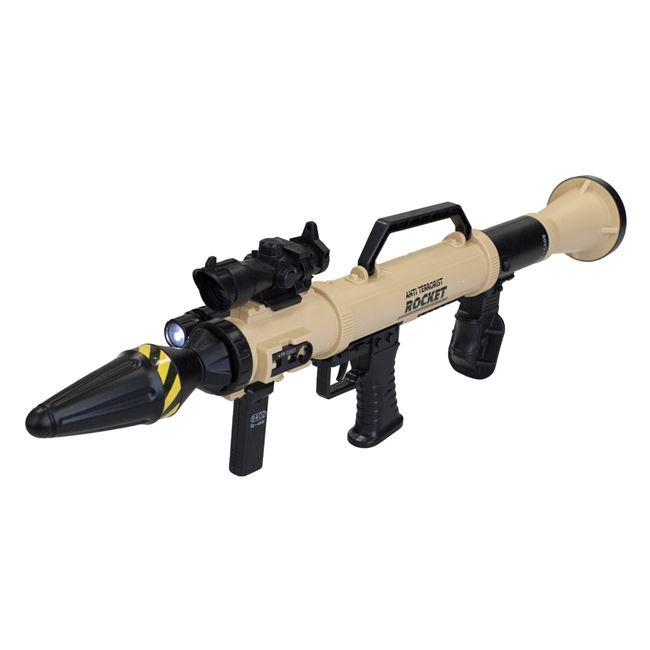 Jucarie Arma tip Bazooka cu Lumina Sunete & Accesorii 5