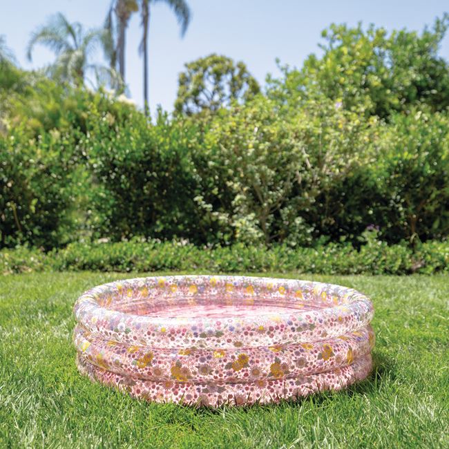 Piscina Rotunda cu Model Floral pentru Copii Ø86x25cm - Intex 4