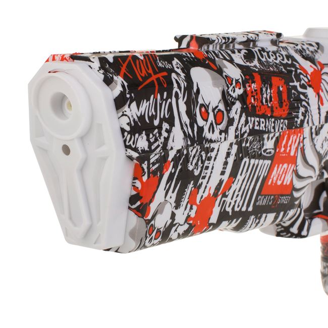 Pistol de Apa Electric Alb Graffiti 42cm 2