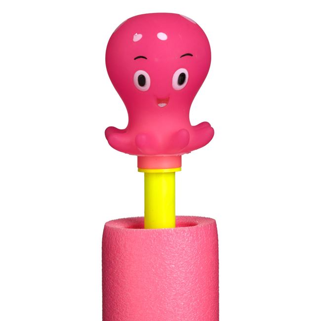 Pistol de Apa din Spuma Roz Caracatita 26cm 3