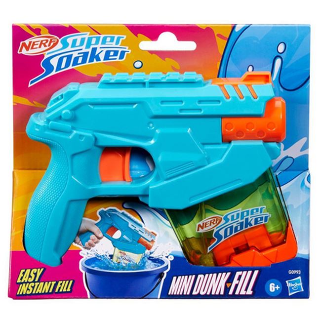 Pistol de Apa Nerf Soaker Mini Dunk-Fill Water Blaster - Hasbro 3