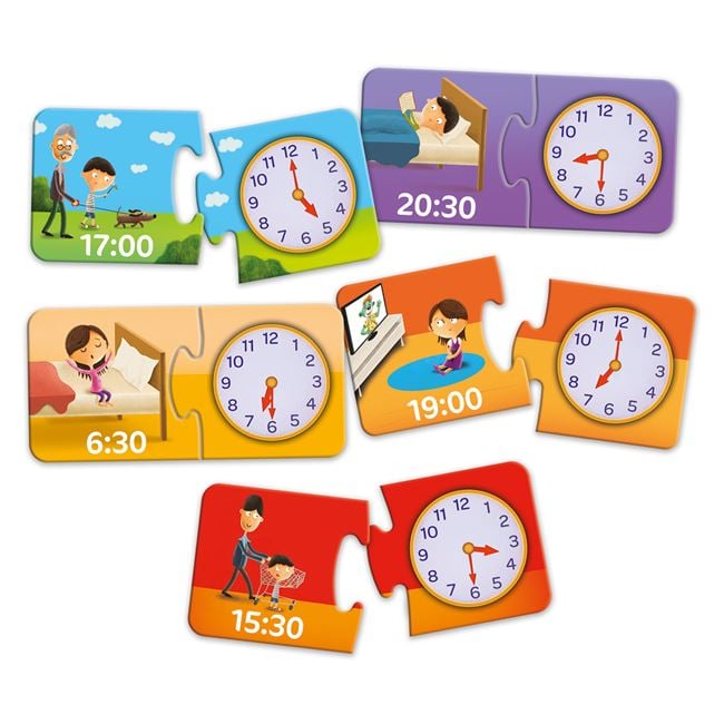 Puzzle Educativ Ceas - Trefl 2