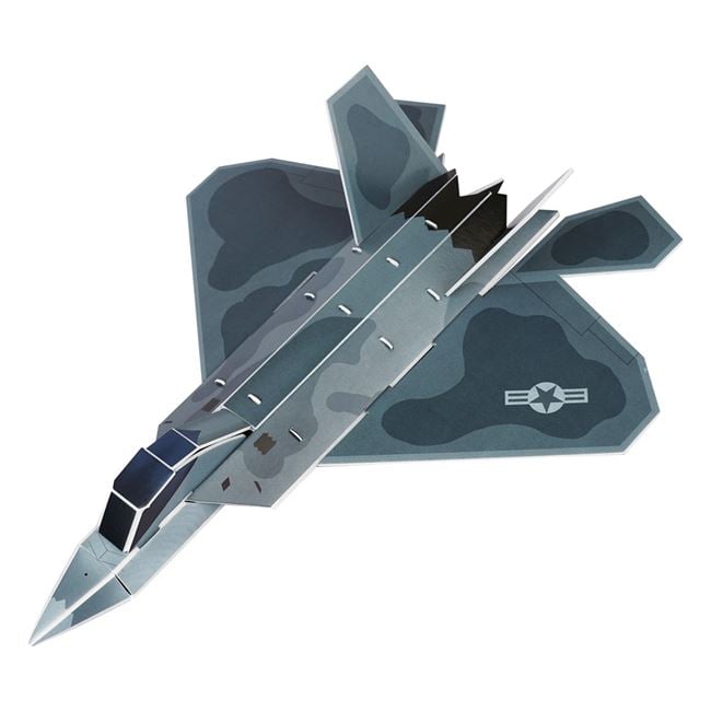 Puzzle - Constructie 3D Avion Stealth (14 piese) 2