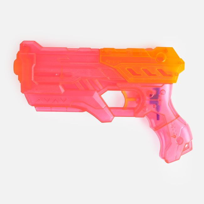 Pistol de Apa Fucsia Transparent 24cm 3