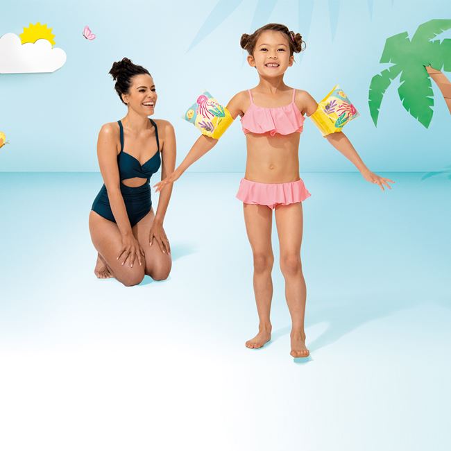 Aripioare Inot Pestisori pentru Copii (3-6 Ani/18-30kg) - INTEX 2