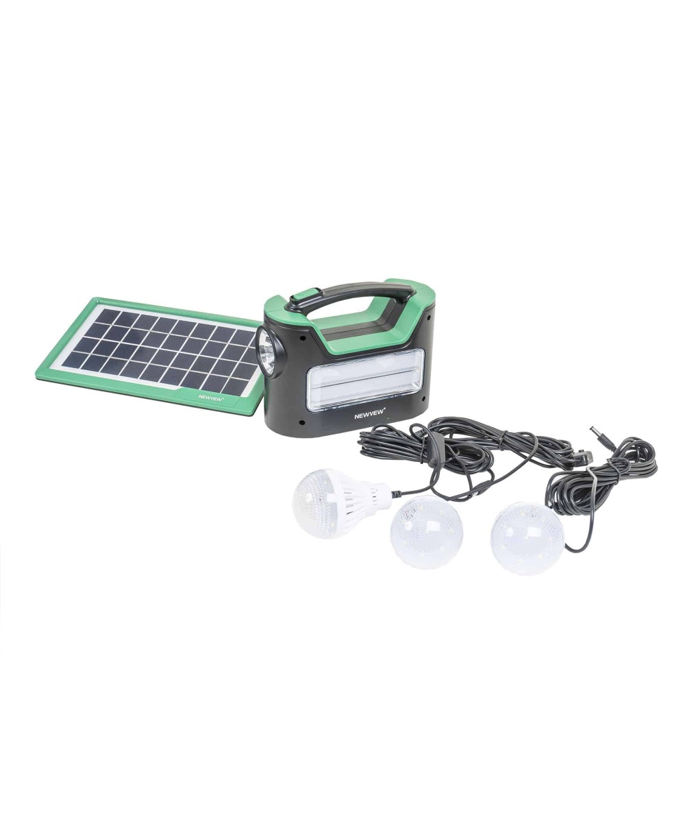 Kit lanterna cu panou solar plus 3 becuri LED Z-TOOLS / ZTS 8259