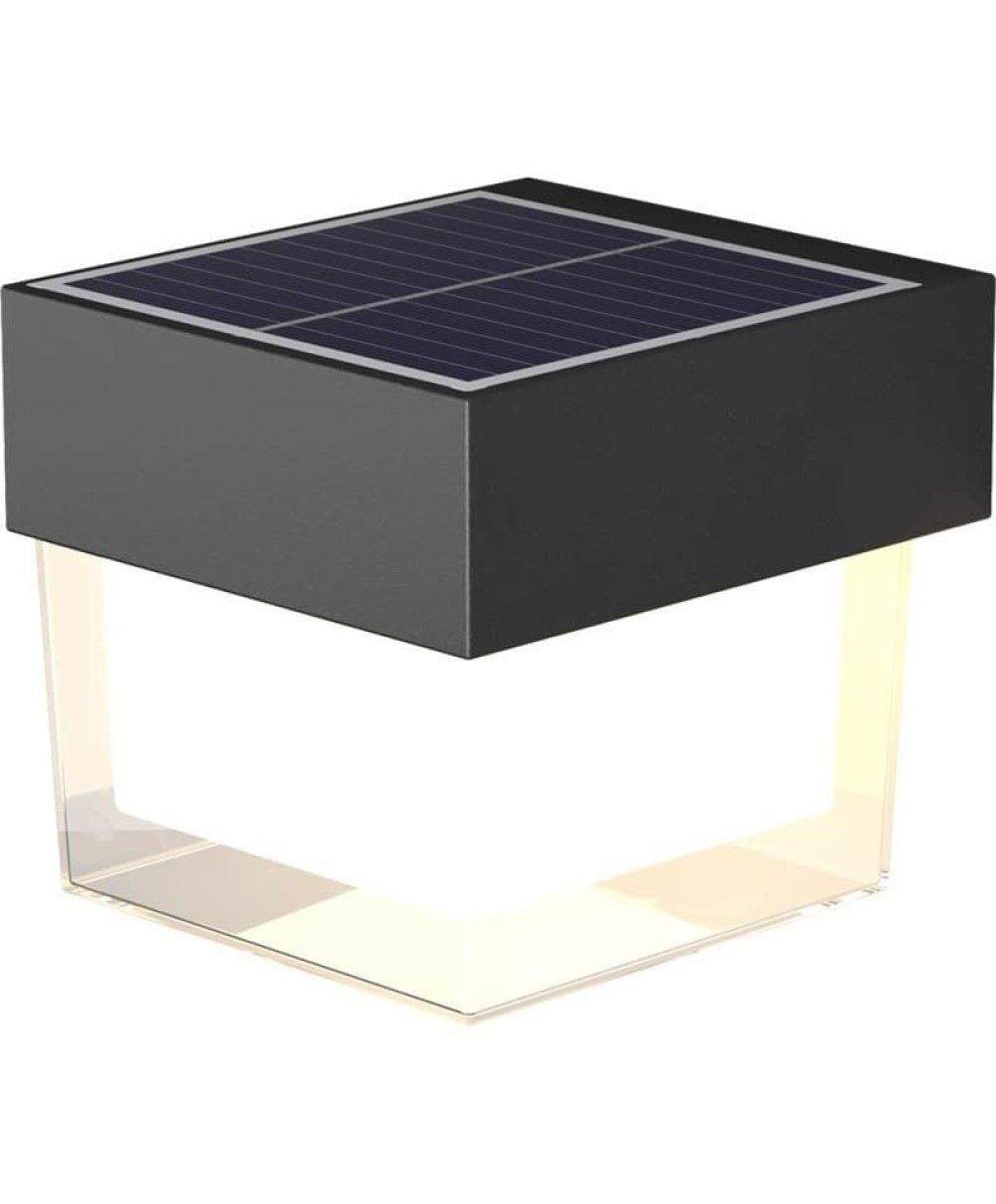 Lampă LED de perete, încărcare solară, patrata, Z-TOOLS / ZTS8605