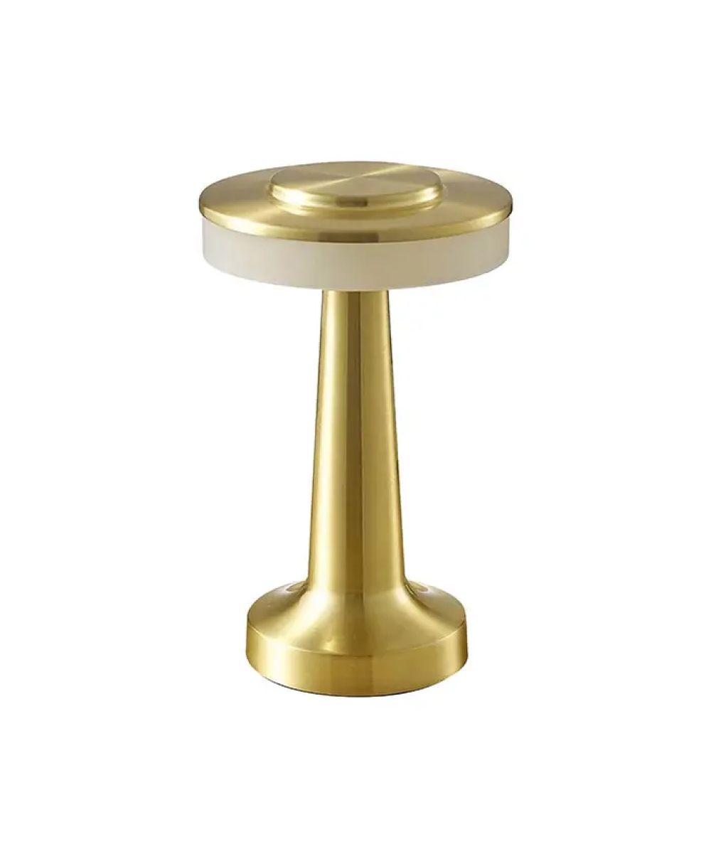 Lampa pentru birou, 2W, incarcare USB, PRONTO 3CCT, gold, HOROZ / 050-002-0001_1