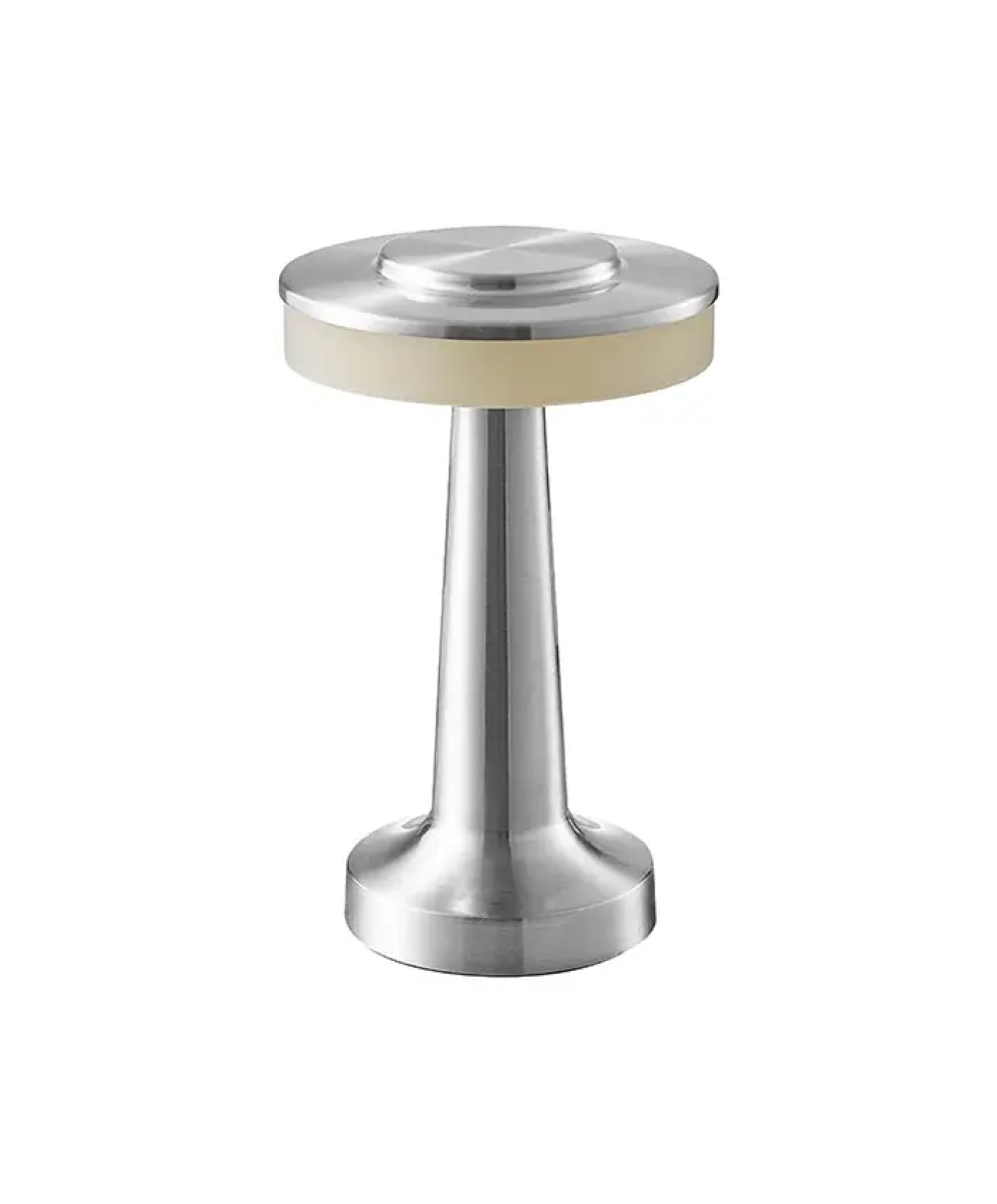 Lampa pentru birou, 2W, incarcare USB, PRONTO 3CCT, silver, HOROZ / 050-002-0001_2