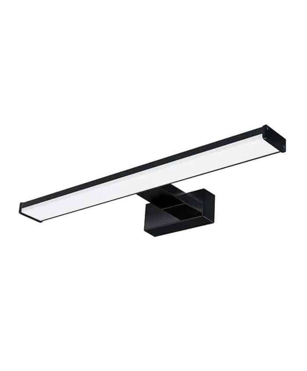 Lampa pentru oglinda, 8W 4200K 100-250V, neagra / 040-016-0008_1