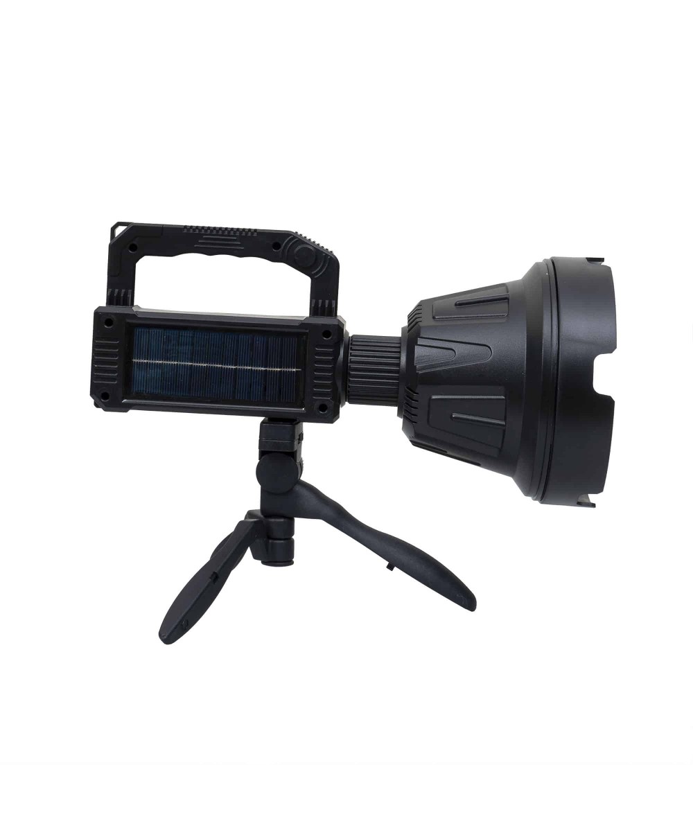 Lanterna cu incarcare solara, 6 moduri de iluminat, USB si trepied W5110 / ZTS 8203