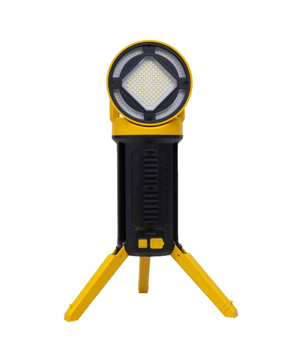 Lanterna proiector, 5 moduri de iluminat, suport trepied si maner W5164-2 / ZTS 8200