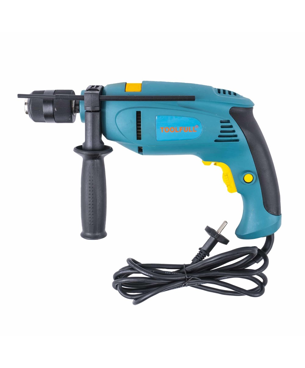 Masina de gaurit electrica (bormasina), putere 800W TOOLFULL / EXT 7408