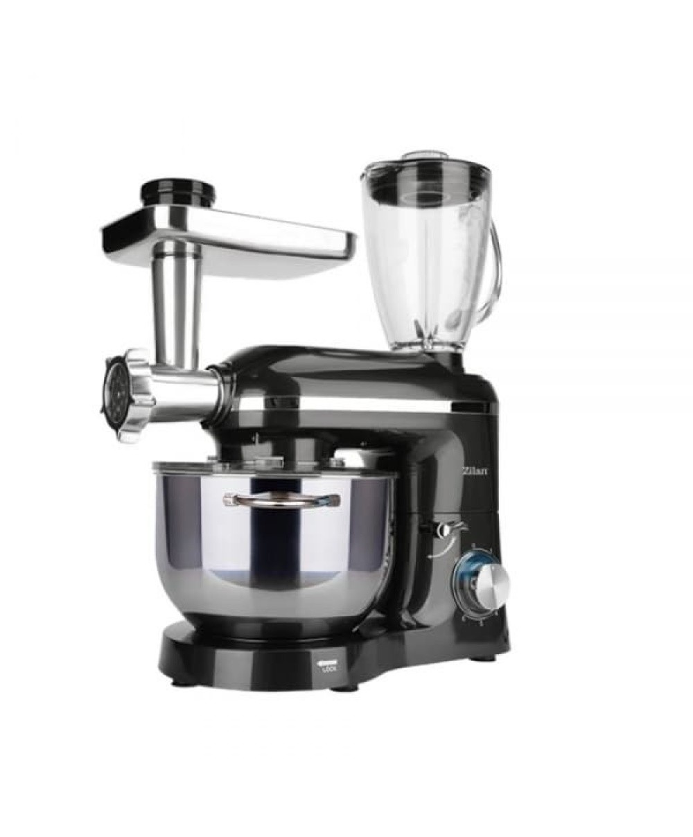Mixer, blender si masina de tocat, 6+1 nivele de control al vitezei, putere 1400W / ZLN 1772