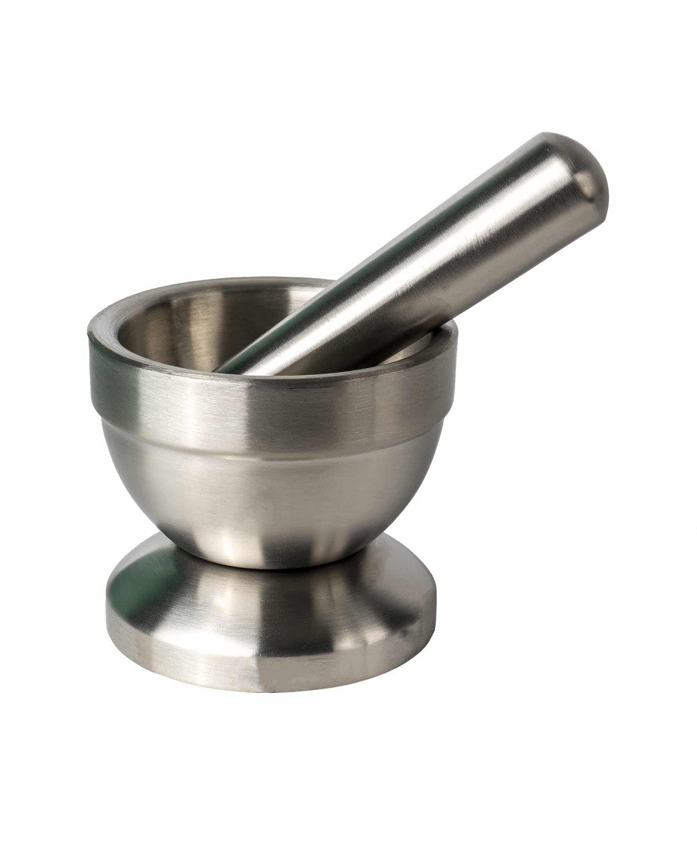 Mojar cu pistil, din inox, diametru 10 cm / ZLN 2645