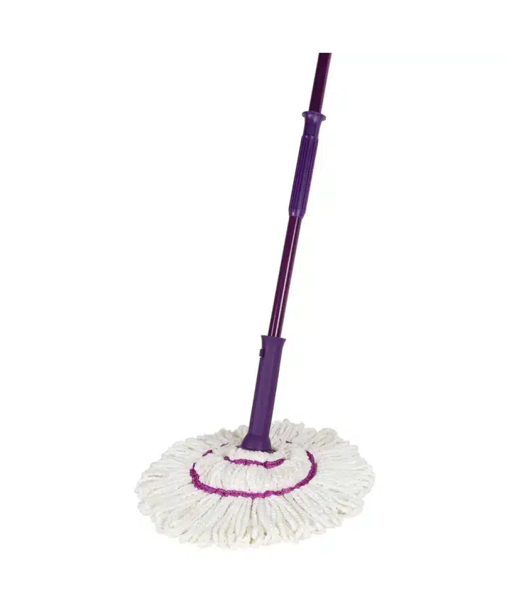 Mop Click-Click, microfibra, coada metalica, 130 cm OTI / OTI140240