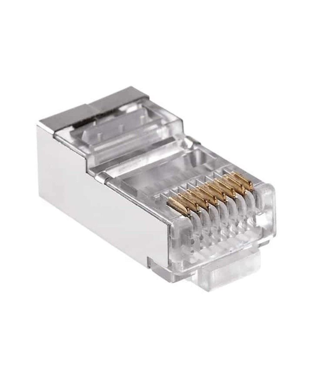 Mufa de internet din metal UTP , 8 conectori, CAT 6, 100bucati Z-TOOLS / ZTS9264