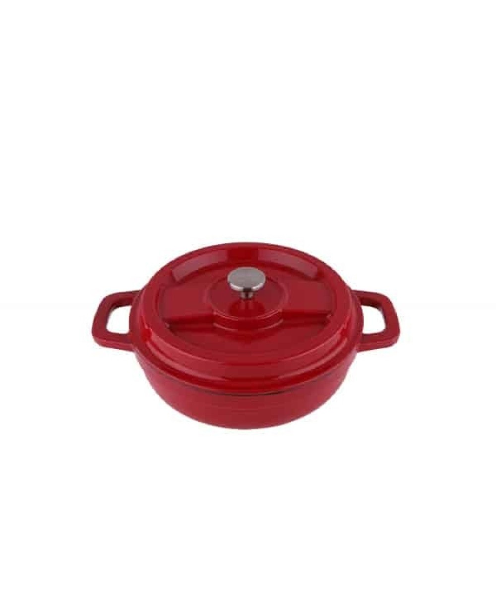 Oala din fier turnat prin presiune, capacitate 2.1L, diametru 24cm, inaltime 7cm ZILAN / ZLN 0958