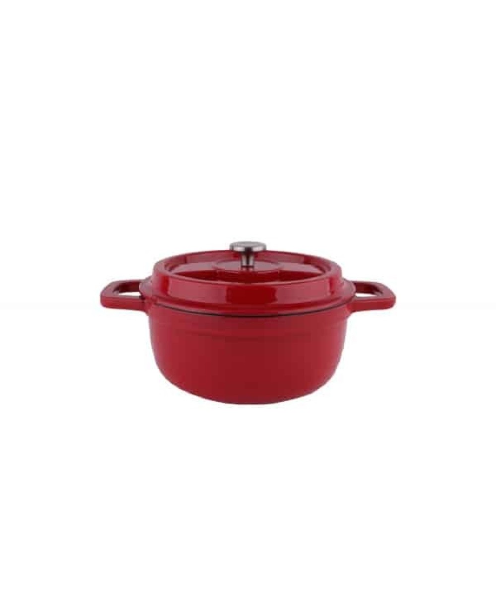 Oala din fier turnat prin presiune, capacitate 2.6L, diametru 22cm ZILAN / ZLN 0941
