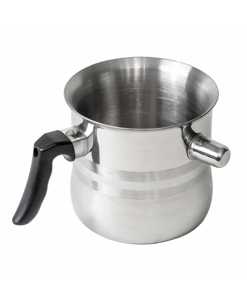 Oala pentru fiert lapte si ciocolata, capacitate 3 L, Inox, avertizare sonora / ZLN 1802