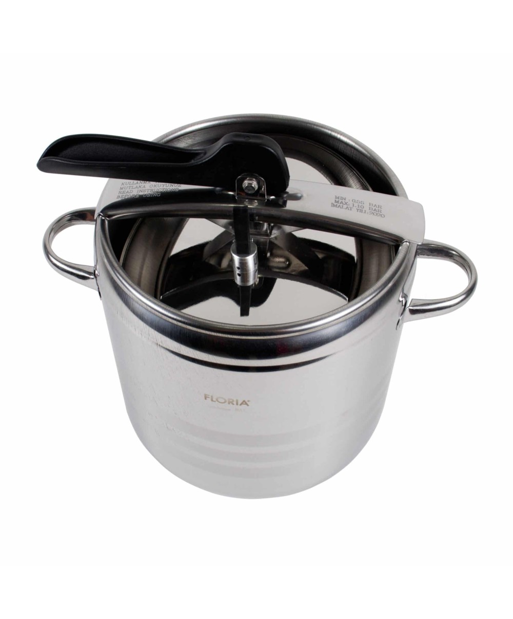 Oala sub presiune, inox cu capac, 7L / ZLN 4610