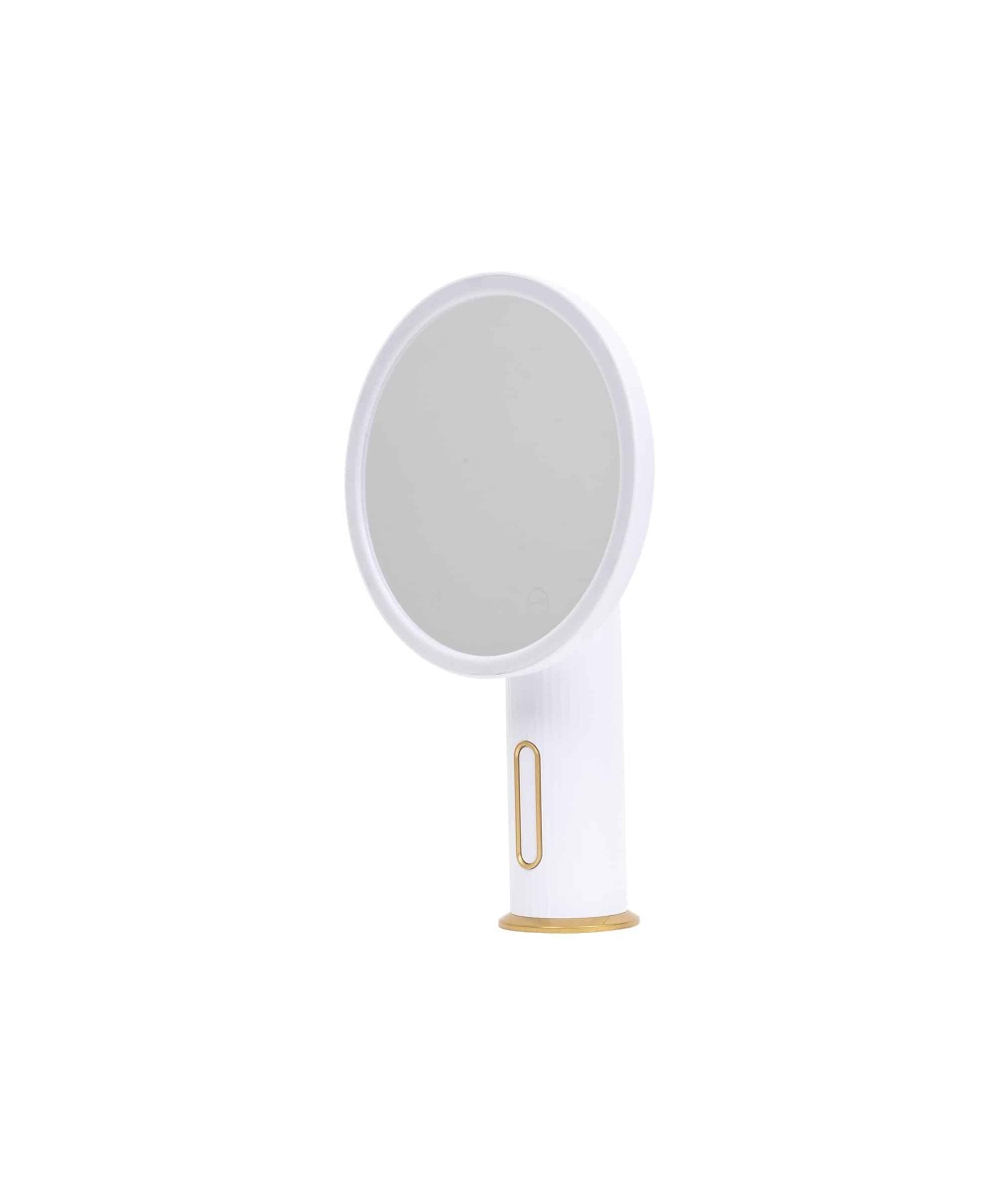 Oglinda pentru make-up cu Led si control Touch, intensitate reglabila, rotativ, diametru 19cm, alb Z-TOOLS / ZTS 8678