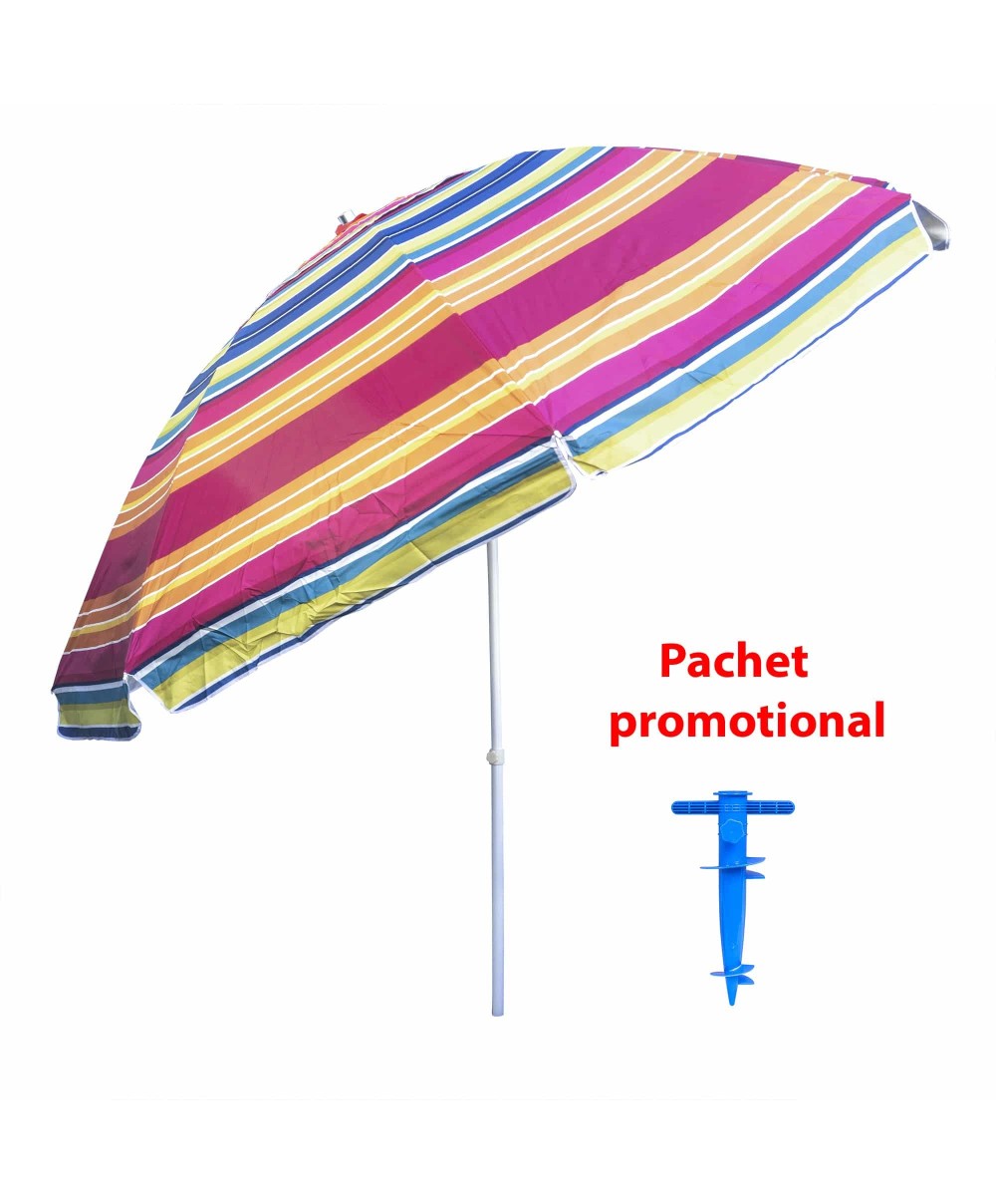 Pachet promo, umbrela pentru protectie solara, diametru 3m ZTS 8491 plus suport tip burghiu albastru ZTS 8493 Z-TOOLS / ZTS 8491_1