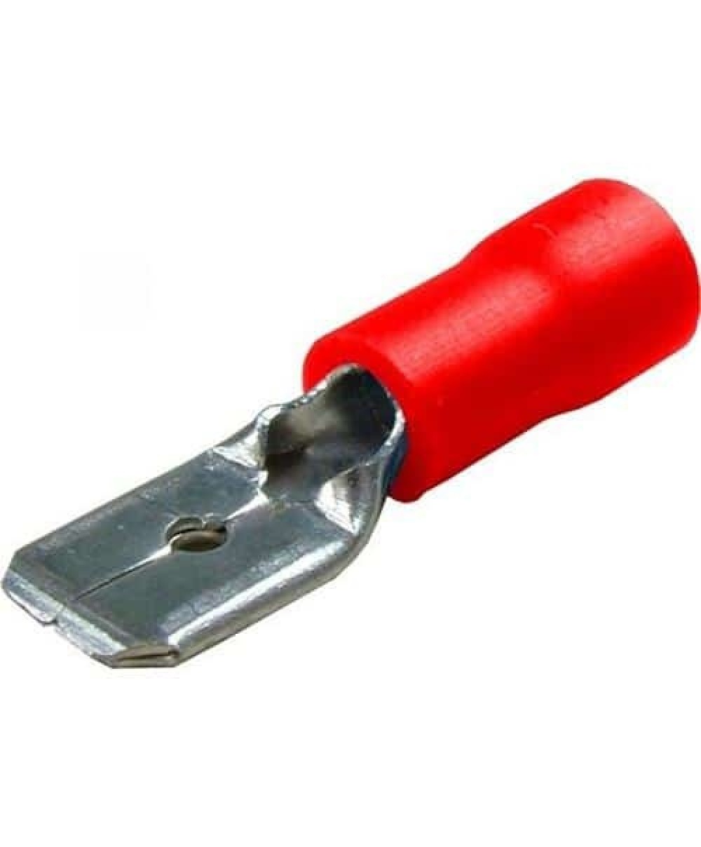 Papuci auto, 1.5 mm, TATA, roșu. 100bucati / 01-465